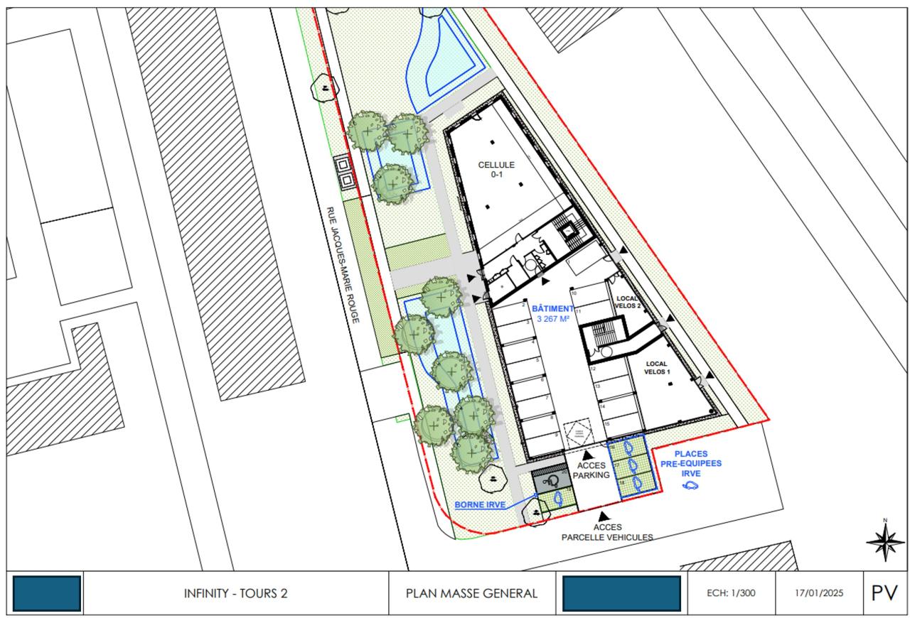 Bureau Tours 2944m² Vente bureau Tours Indre-et-Loire OVBUR2531321 2